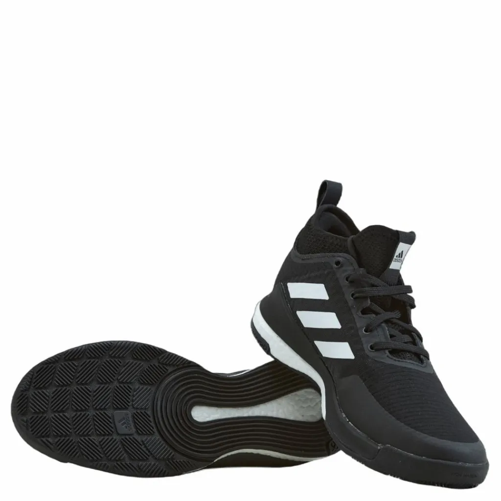 adidas CrazyFlight Mid Volleyball Shoes Core Black / Cloud White / Core Black* Inomhussporter