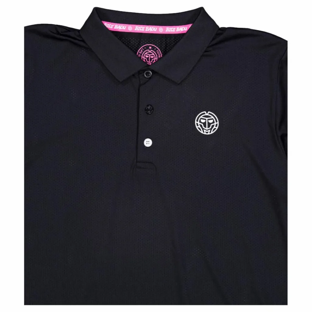 Bidi Badu Crew Polo Black* Racketsporter|T-Shirts