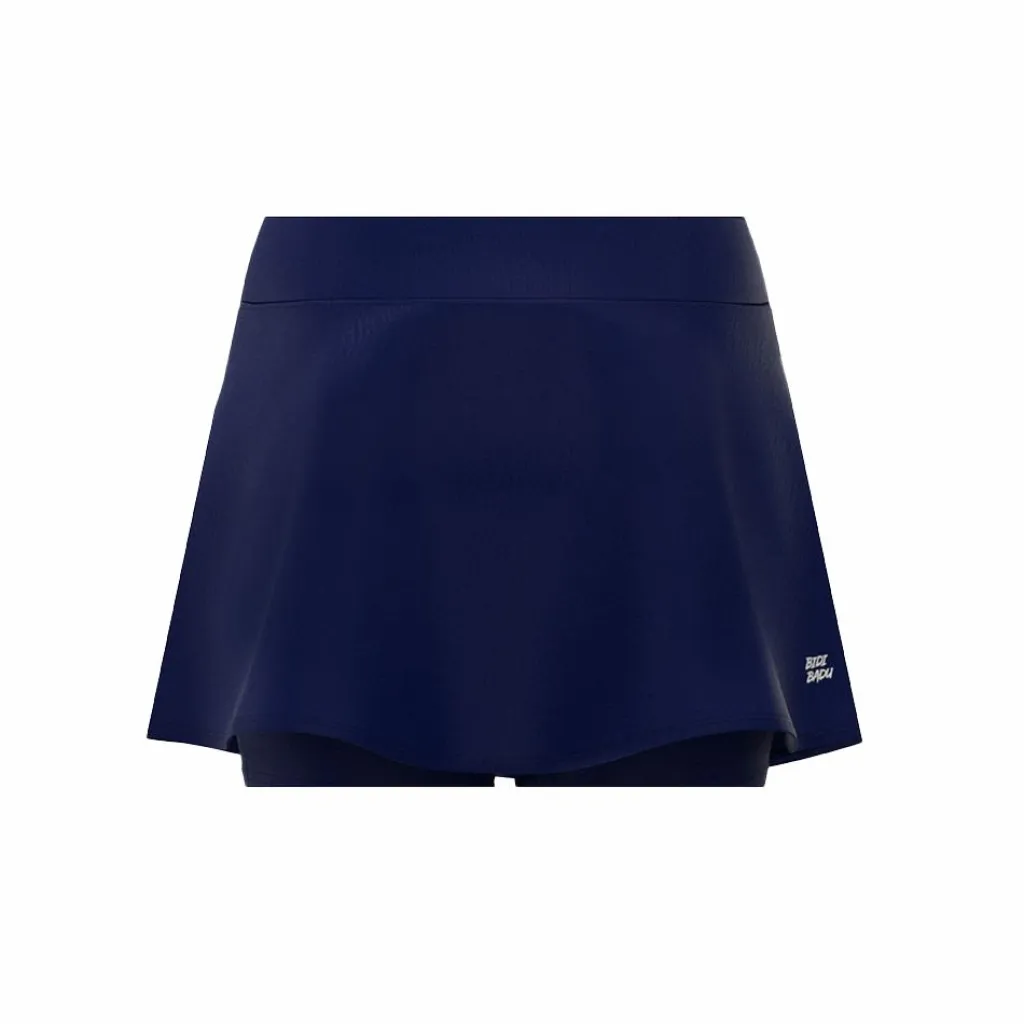 Bidi Badu Crew Wavy Skort Dark Blue* Racketsporter|Kjolar Och Klänningar