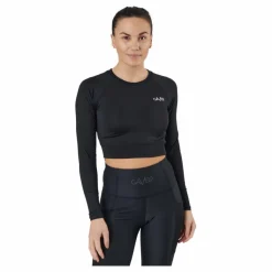 Gavelo Cropped Longsleeve Black* Tröjor|Träning