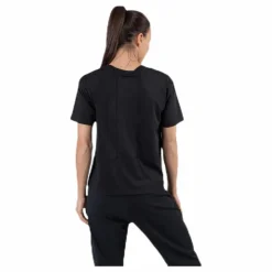Newline Cropped Tee Black* T-Shirts|Löpning