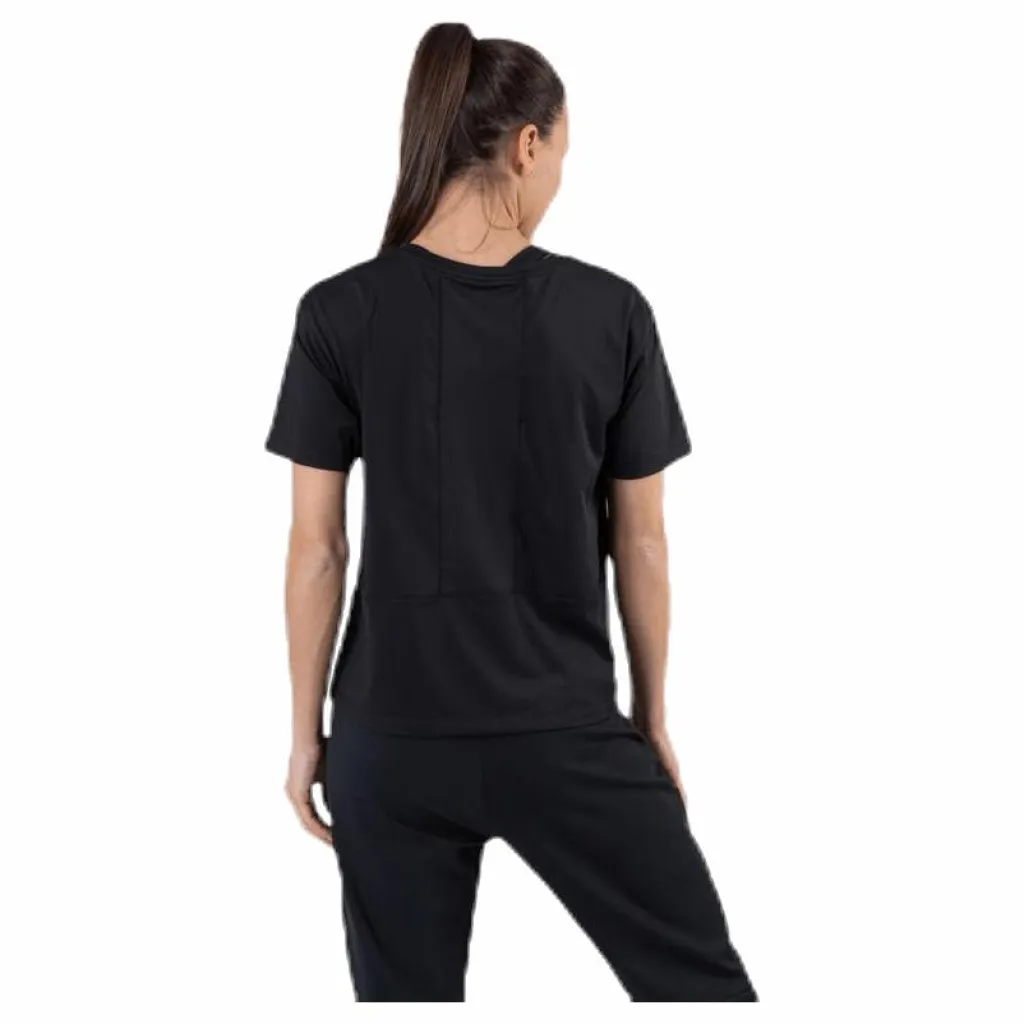Newline Cropped Tee Black* T-Shirts|Löpning