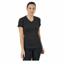 Salomon Cross Rebel Ss Tee W Black* Löpning|T-Shirts