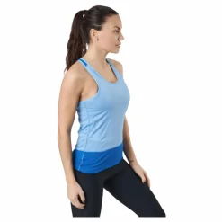 Salomon Cross Run Tank W Provence/heather/nautical Blue* Linnen|Löpning