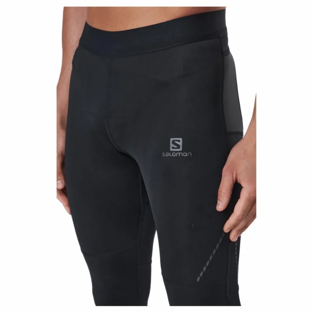 Salomon Cross Run Tight M Black* Tights|Löpning