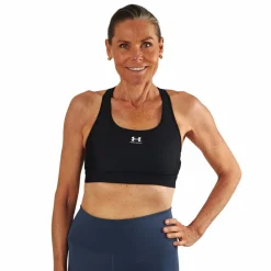 Under Armour Crossback Mid Bra Black* Löpning|Sport-Bh:Ar
