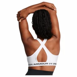 Under Armour Crossback Mid Bra Mod Gray* Löpning|Träning