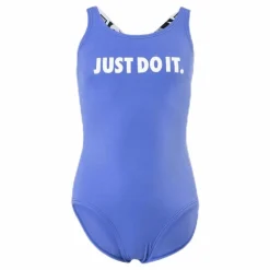 Nike Swim Crossback One Piece Junior Blue*Barn Simning|Badkläder
