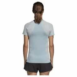 adidas Cru Tee Primeknit Blue/Grey* T-Shirts|Löpning