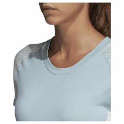 adidas Cru Tee Primeknit Blue/Grey* T-Shirts|Löpning