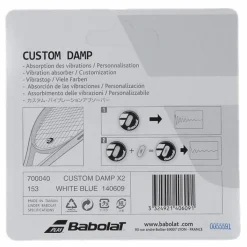 Babolat Custom Damp 2-Pack white/blue* Racket Och Bollar|Racketsporter