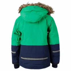 Tenson Daxian Ski Jacket Kid Green*Barn Alpint|Jackor