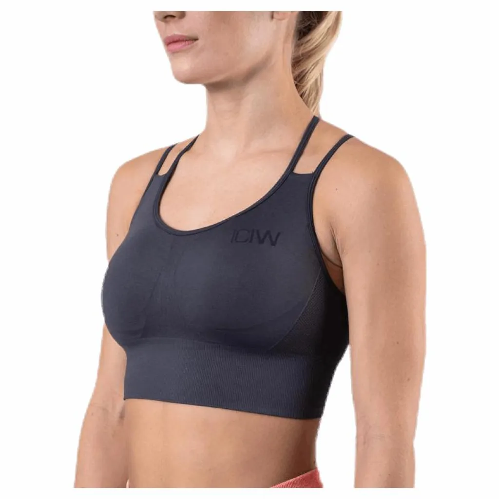 ICANIWILL Define Seamless Sport Bra Grey* Sport-Bh:Ar|Träning
