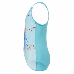 Speedo Disney Frozen 2 Digital Placement Swimsuit Blue*Barn Simning|Badkläder
