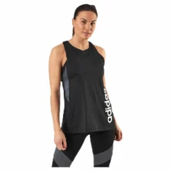 adidas D2M CB Tank White/Black* Linnen|Träning