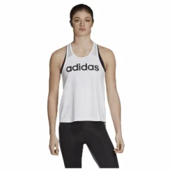 adidas D2M Logo Tank White* Träning|Linnen