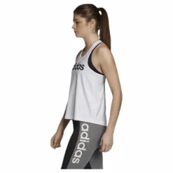 adidas D2M Logo Tank White* Träning|Linnen