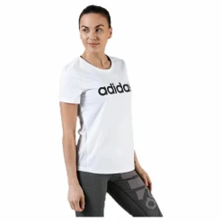 adidas D2M Logo Tee White* T-Shirts|Träning