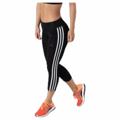 adidas D2M RR 3s 3/4 Black* Tights|Träning