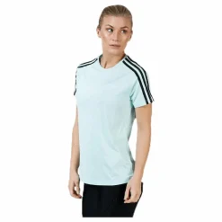 adidas D2M 3S Tee Green* T-Shirts|Träning