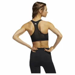 adidas Dont Rest Alphaskin Sport Branded Bra Black / White* Löpning|Träning