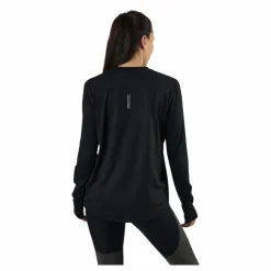 Nike Dri-FIT Element Women's Running Crew BLACK/REFLECTIVE SILV* Löpning|Tröjor