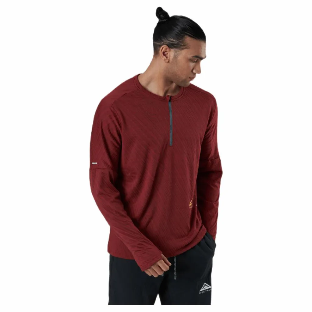 Nike Dri-FIT Element 1/2-Zip Top Trail Red* Tröjor|Löpning