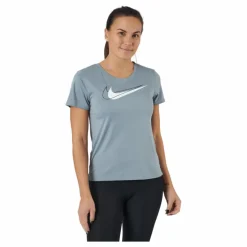 Nike Dri-fit Swoosh Run Women's Run Particle Grey/white* Löpning|T-Shirts