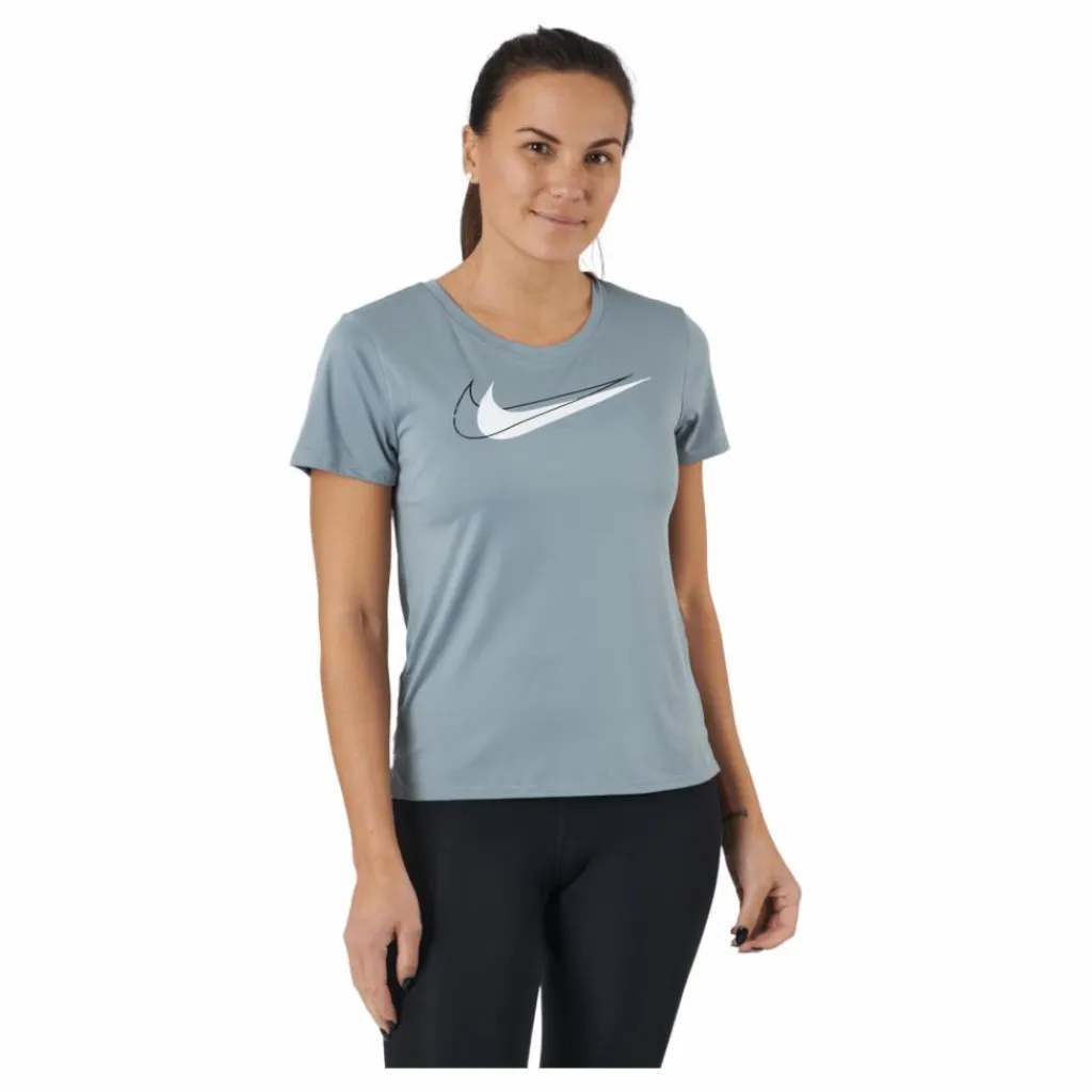 Nike Dri-fit Swoosh Run Women's Run Particle Grey/white* Löpning|T-Shirts
