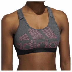 adidas Drst Alphaskin Bos  Pink/Black* Sport-Bh:Ar|Träning