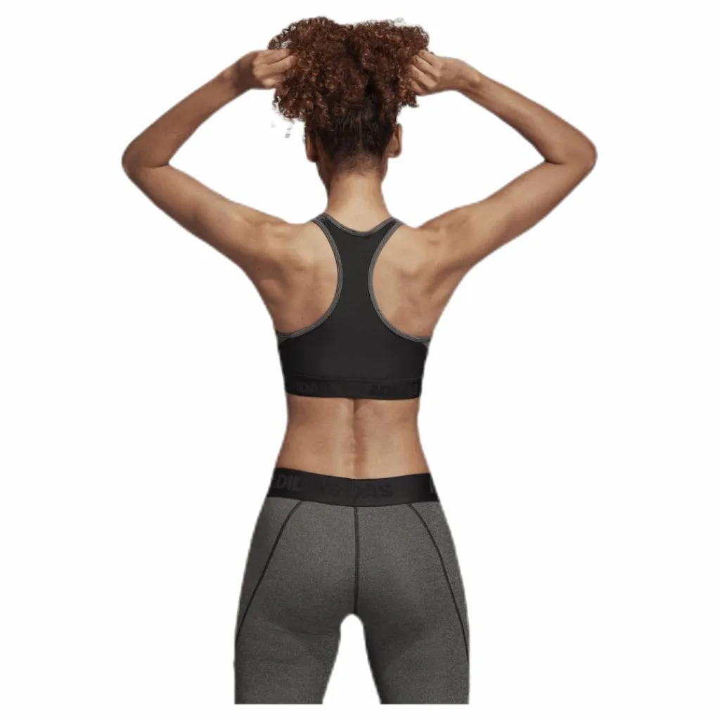 adidas Drst Alphaskin Bos White/Black* Sport-Bh:Ar|Träning