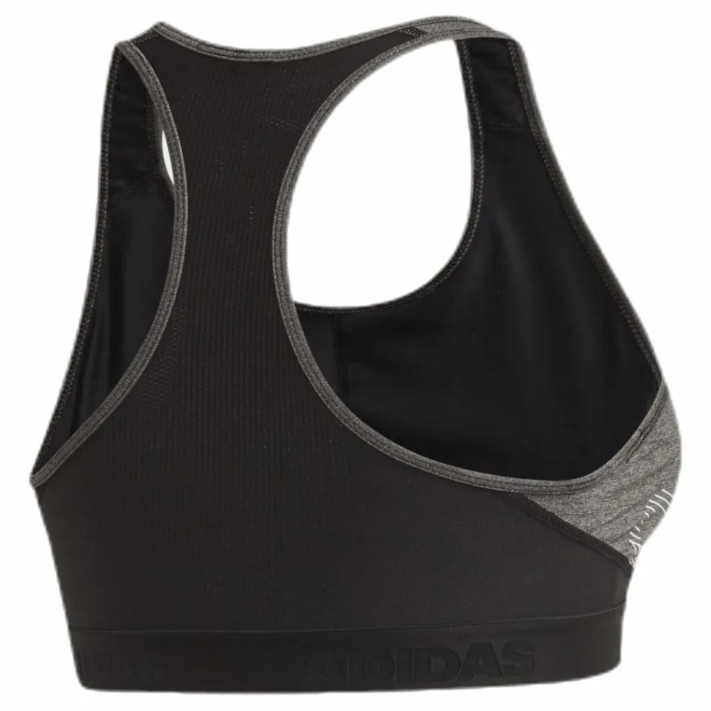 adidas Drst Alphaskin Bos White/Black* Sport-Bh:Ar|Träning