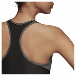 adidas Drst Alphaskin Bos White/Black* Sport-Bh:Ar|Träning