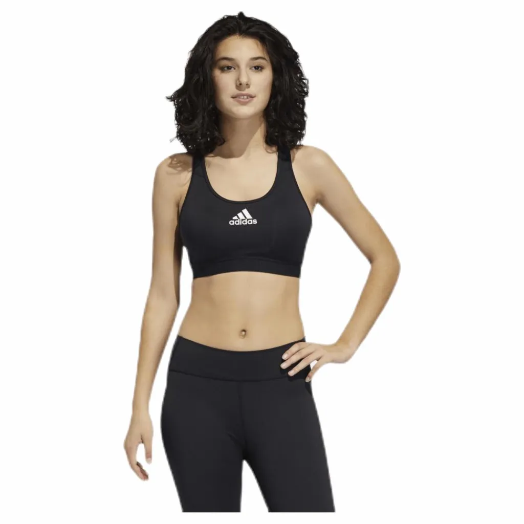 adidas Drst Alphaskin Bra Black* Löpning|Sport-Bh:Ar
