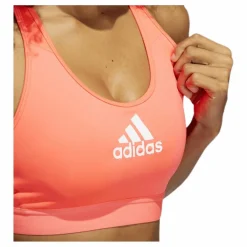 adidas Drst Alphaskin Bra Pink/White* Sport-Bh:Ar|Träning