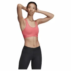 adidas Drst Alphaskin Spirit Pink* Sport-Bh:Ar|Träning