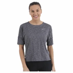 Nike Dry Medalist Htr Top Black* T-Shirts|Löpning