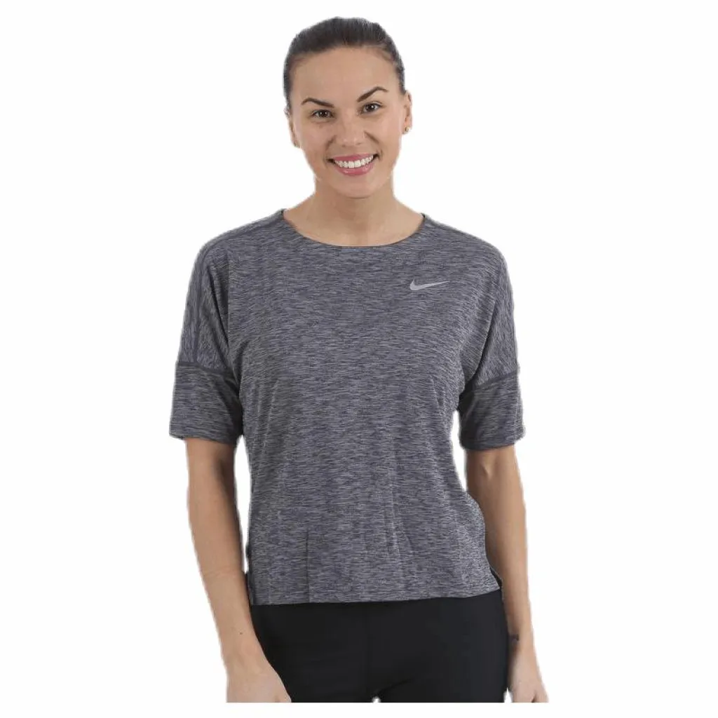 Nike Dry Medalist Htr Top Black* T-Shirts|Löpning