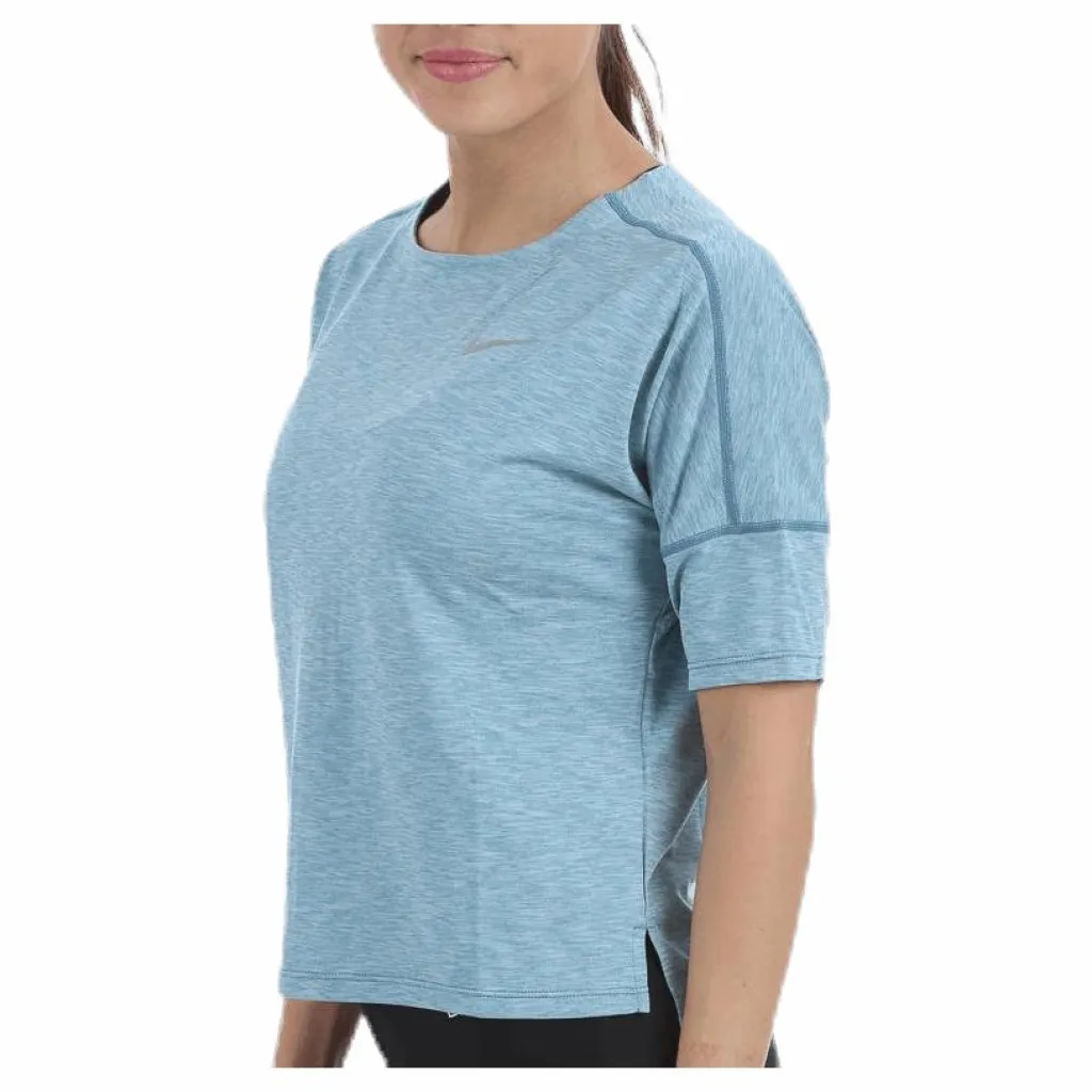 Nike Dry Medalist Htr Top Blue* T-Shirts|Löpning