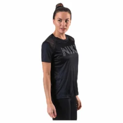 Nike Dry Miler SS Black/Silver* T-Shirts|Löpning