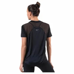 Nike Dry Miler SS Black/Silver* T-Shirts|Löpning