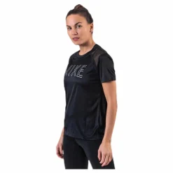 Nike Dry Miler SS Black/Silver* T-Shirts|Löpning