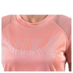 Nike Dry Miler SS Pink/Silver* T-Shirts|Löpning