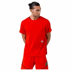 Nike Dry Top SS NSP Green/Red* T-Shirts|Träning