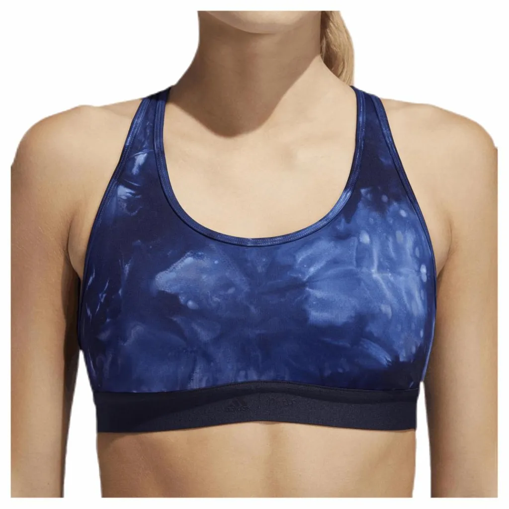 adidas DTR Parley Bra Blue* Sport-Bh:Ar|Träning