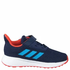 adidas Duramo 9 Shoes Dark Blue / Shock Cyan / Legend Ink*Barn Sneakers|Löpning