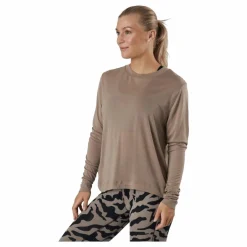 Casall Ease Crew Neck Taupe Grey* Tröjor|Träning