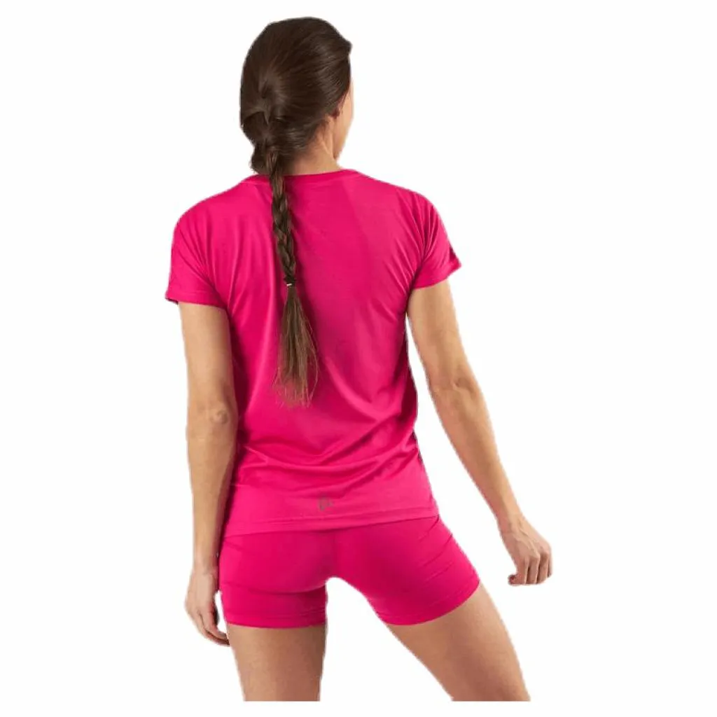 Craft Eaze SS Logo Mesh Tee Pink* Träning|T-Shirts