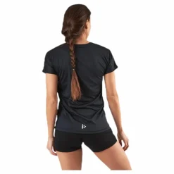 Craft Eaze SS Logo Mesh Tee White/Black* Träning|T-Shirts