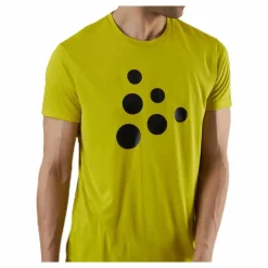 Craft Eaze SS Mesh Tee Black/Green* Löpning|T-Shirts